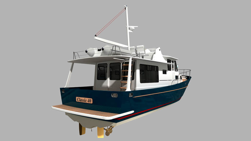 Trawler 40 - ChakassDesign